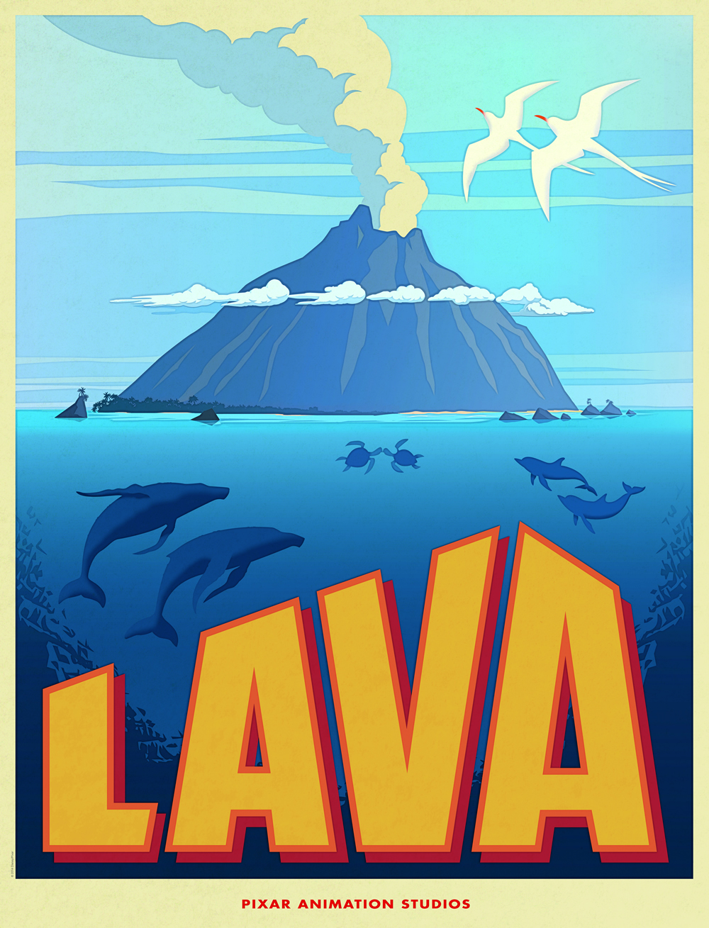 Pixar LAVA poster