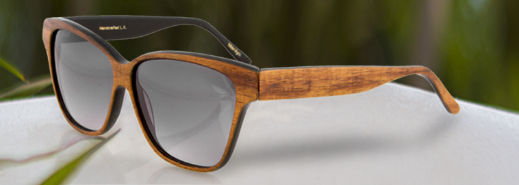 Martin & MacArthur Koa Wood Sunglasses