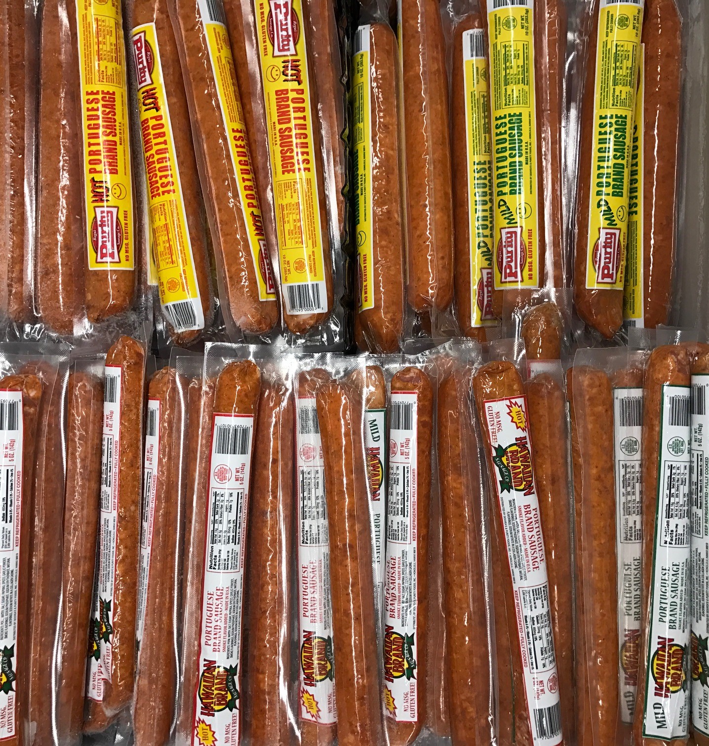 hawaiian brand portuguese sausage