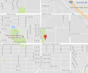 Redondo Beach Performing Arts Center, Google Map