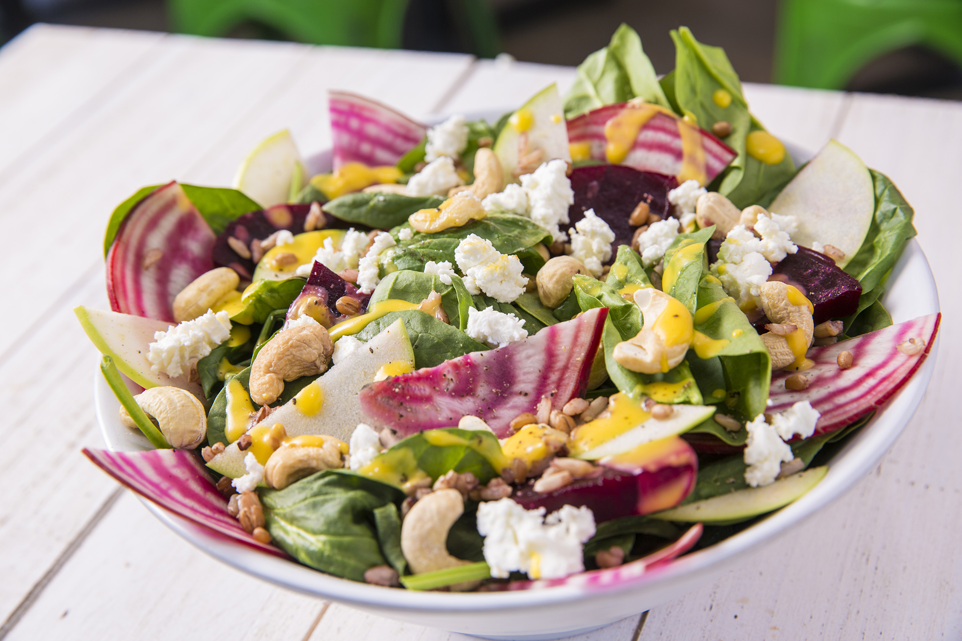 Beet & Goat Cheese Salad, Fork & Salad, Old Towne Orange, CA. 